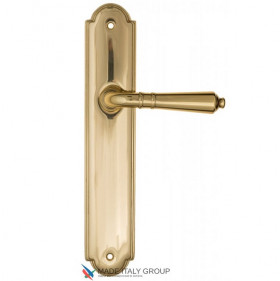 Дверная ручка на планке Fratelli Cattini TOSCANA PL257-OLV полированная латунь