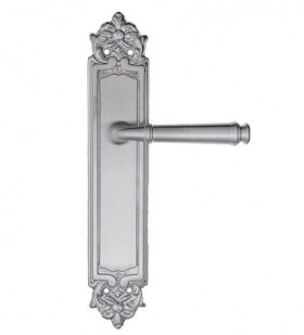 Дверная ручка на планке Fratelli Cattini FARFALLA PL96-CS матовый хром