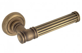 Ручка дверная Venezia IMPERO D1 матовая бронза