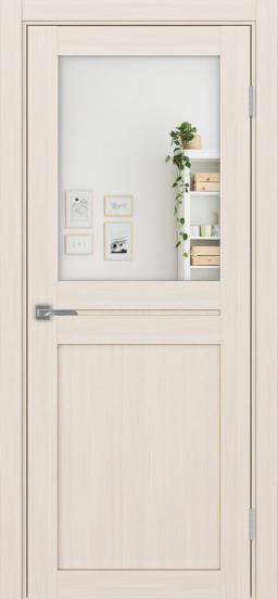 Межкомнатная дверь Оптима Порте Турин_520.211 ЭКО-шпон Ясень перламутровый