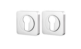 Накладка на цилиндр ARMADILLO CYLINDER ET/SQ-21CP-8 2шт Хром