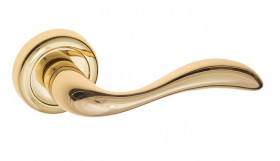 Ручка дверная Fratelli Cattini LUCCIA D1-OLV полированная латунь