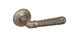 Ручка дверная FUARO LORD SM MAB-6 темная бронза