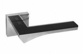 Ручка дверная PALIDORE 603BH/PC черный никель/хром