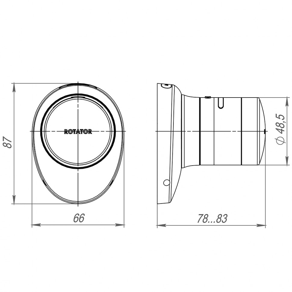 Электронный замок ARMADILLO ROTATOR EL. RT01.01 SC Матовый хром