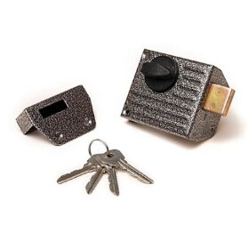 Замок накладной ЗЕНИТ ЗН1-2.1 серебро