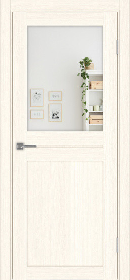 Межкомнатная дверь Оптима Порте Турин_520.211 ЭКО-шпон Ясень светлый