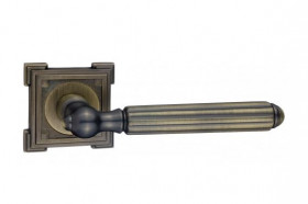Ручка дверная RENZ INDH 68-19 MAB Стелла бронза античная матовая