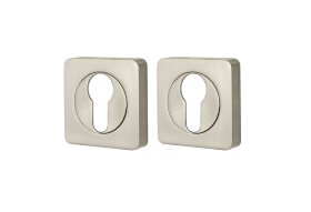 Накладка на цилиндр ARMADILLO CYLINDER ET/SQ-21SN-3 2шт Матовый никель