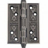 Петля дверная универсальная ARCHIE GENESIS A030-G 4272 BL.SILVER размер XL 127 х 89 черненое серебро