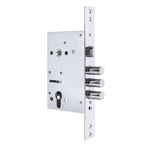 Корпус врезного замка c защёлкой PUNTO MDV30C-816 CP хром