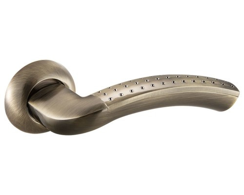 Ручка дверная ADDEN BAU TWIN A127-01 POLISH BRONZE БРОНЗА ПОЛИРОВАННАЯ