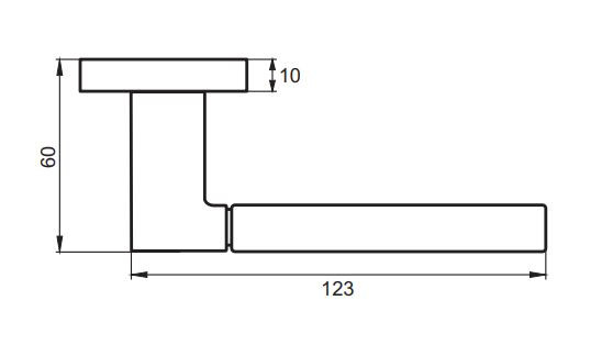 Ручка дверная PUERTO INAL 532-02 SN/NP Торроне никель матовый/никель блестящий