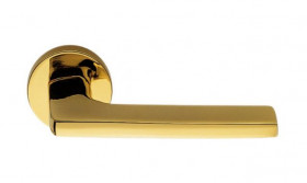 Ручка дверная COLOMBO Gira JM11RSB-OL полированная латунь