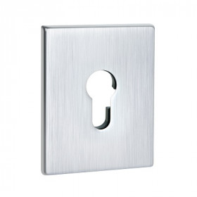 Накладка декоративная на цилиндр FUARO ESC.C.TRG/K.486 SSC-16 сатинированный хром (1 шт.)