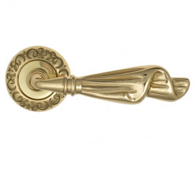 Ручка дверная Venezia OPERA D4 полированная латунь