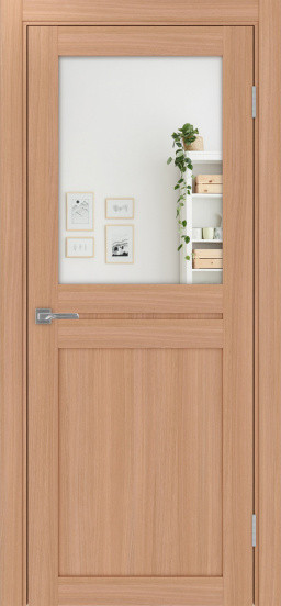 Межкомнатная дверь Оптима Порте Турин_520.211 ЭКО-шпон Ясень тёмный