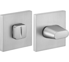 Завертка сантехническая RUCETTI RAP WC SLIM-S SC матовый хром