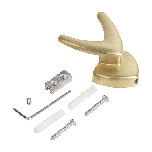 Крючок настенный AJAX MB-LM/K-003 SG матовое золото