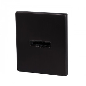 Накладка декоративная на сувальдный замок ARMADILLO PS Protector/USS BL Черный