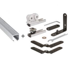 Комплект 40201 Верхняя направляющая FOLDING/40/1000 track (1м) / 39817 Складная система FOLDING/40