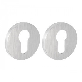 Накладка под цилиндр FUARO ET.R.SLR52 SSC-16 сатинированный хром