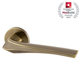 Ручка дверная ARMADILLO FLAME URS AB-7 Бронза