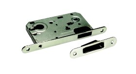 Защелка магнитная под цилиндр MORELLI MM 2085 SN Белый никель