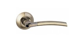 Ручка дверная BUSSARE FINO A-13-10 GRAPHITE/ANT. BRONZE Графит/античная бронза