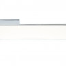 Ручка дверная FADEX FORME 302 ICON Полированный хром со вставкой БЕЛЫЙ ГЛЯНЕЦ