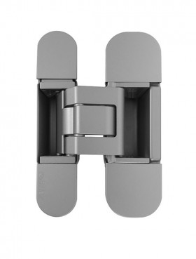 KUBICA HYBRID K6380 45 CR.SAT петля скрытая универсальная асимметричная цвет МАТОВЫЙ ХРОМ 80 kg