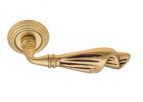 Ручка дверная Venezia OPERA D8 французское золото/коричневый