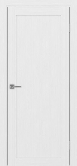 Межкомнатная дверь Оптима Порте Турин_501.1 ЭКО-шпон Белый лёд