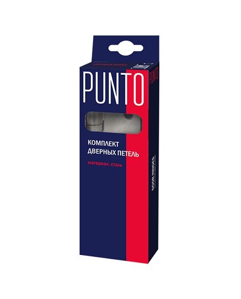 Петля универсальная PUNTO IN4100U 4B 100*70*2.5 SB матовое золото