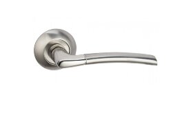 Ручка дверная BUSSARE FINO A-13-10 CHROME/S.CHROME Хром/хром матовый