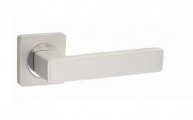 Ручка дверная PUERTO INAL 534-02 PW Фетучини жемчужный