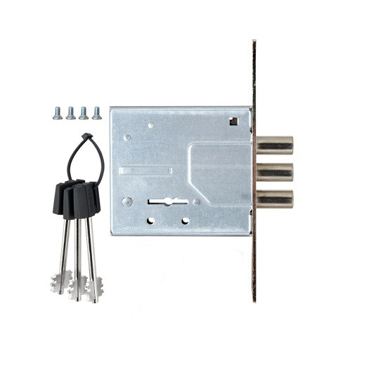 Замок врезной сувальдный САМ ЗВ8-8У/13 без ответной планки 3 кл /76300/