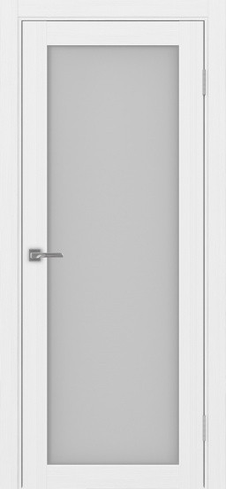 Межкомнатная дверь Оптима Порте Турин_501.2 ЭКО-шпон Белый лёд