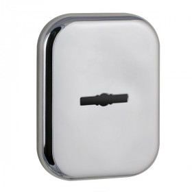 Накладка декоративная на сувальдный замок с шторкой FUARO ESC.S-auto.XL/K.486 (ESC 486-S-auto XL) CP хром (1шт.)