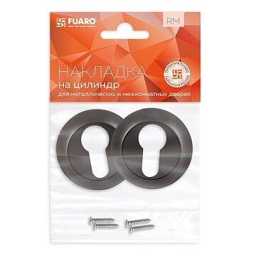Накладка под цилиндр FUARO ET RM BL-24 Чёрный