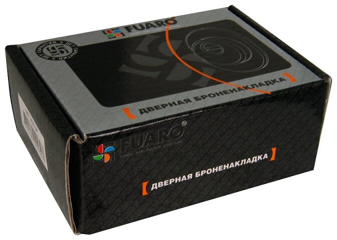 Броненакладка FUARO DEF 4825 SN МАТОВЫЙ НИКЕЛЬ