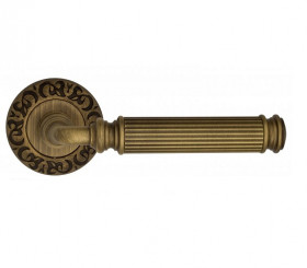 Ручка дверная Venezia MOSCA D4 матовая бронза