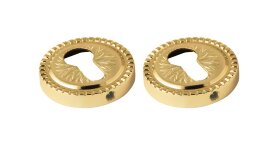 Накладка на цилиндр ARMADILLO CYLINDER ET/CL-GOLD-24 2 шт Золото 24К