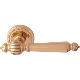 Ручка дверная MELODIA 235L Mirella Полированная латунь