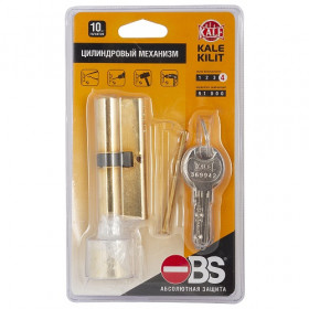 Цилиндровый механизм с вертушкой KALE KILIT 164 OBS SCE/80 (35+10+35) mm латунь 5 кл. new