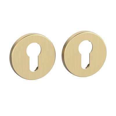 Накладка под цилиндр PUNTO ET.R.EST.R52 SSG-39 сатинированное золото