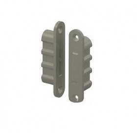 Защелка магнитная Fratelli Cattini MAG MINI W для деревянных дверей матовый серый