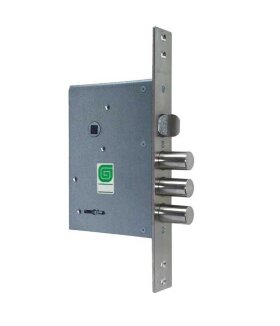 Замок врезной ГАРДИАН ЗВ 30.11 сувальдный с защёлкой 2 кл. (длинный кл. 59 мм) /123:136/