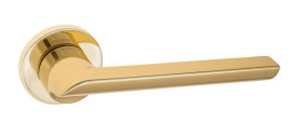 Ручка дверная Fratelli Cattini WOO 7FS-OLV полированная латунь
