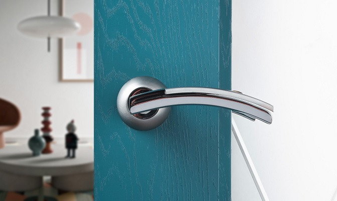 Ручка дверная ADDEN BAU ART A154-05 Chrome хром